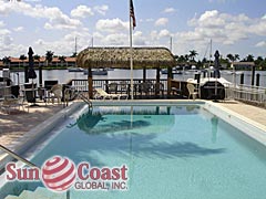 Bimini View Community Pool and Canal